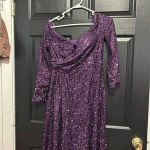 Purple Dress Never worn